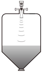 液氨罐雷達液位計錐形罐安裝示意圖